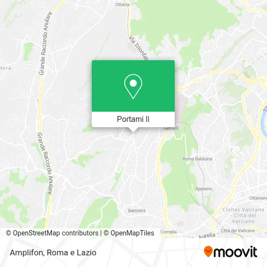 Mappa Amplifon