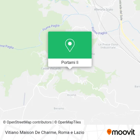 Mappa Vitiano Maison De Charme