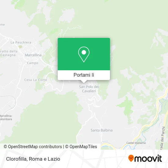 Mappa Clorofilla