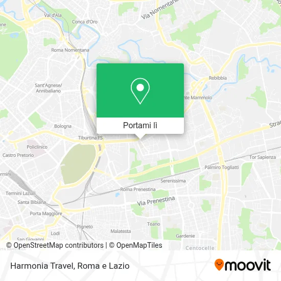 Mappa Harmonia Travel