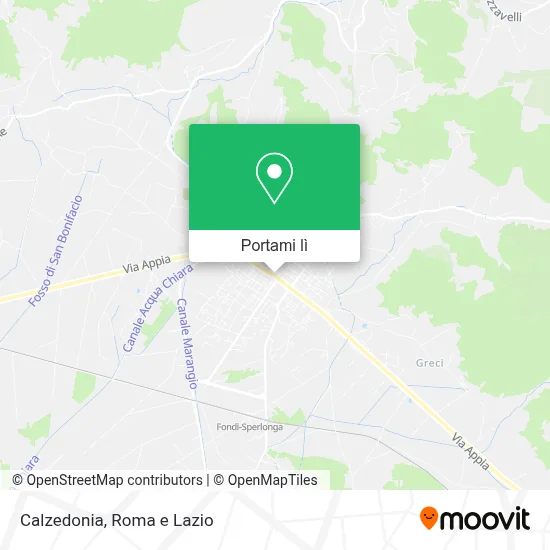 Mappa Calzedonia