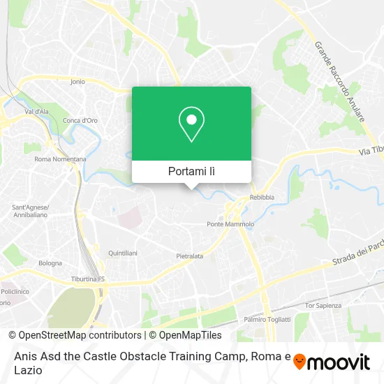 Mappa Anis Asd the Castle Obstacle Training Camp