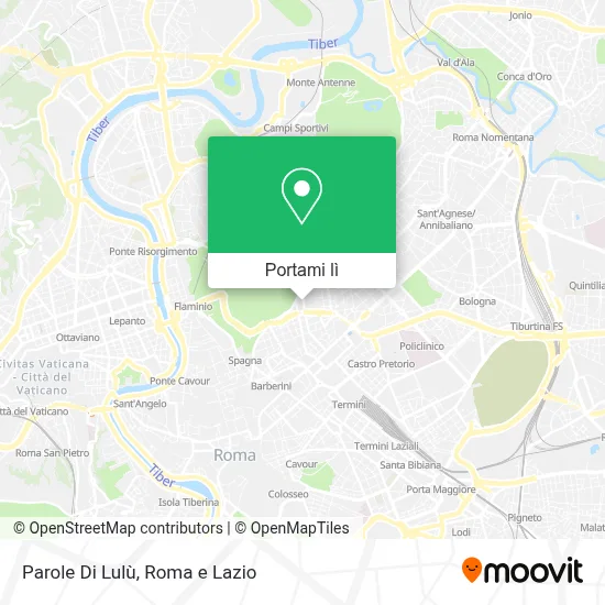 Mappa Parole Di Lulù