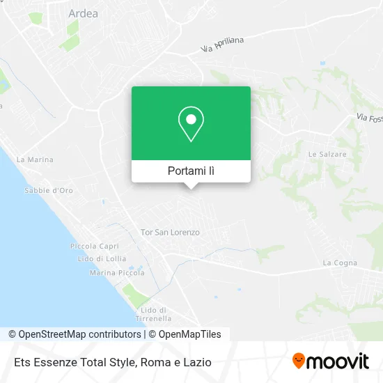 Mappa Ets Essenze Total Style