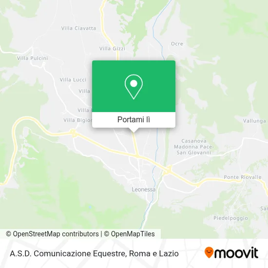 Mappa A.S.D. Comunicazione Equestre