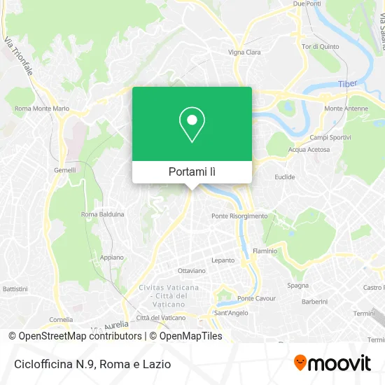 Mappa Ciclofficina N.9