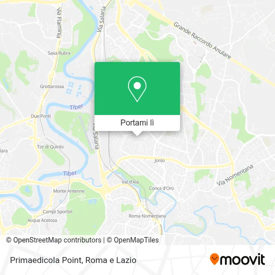 Mappa Primaedicola Point