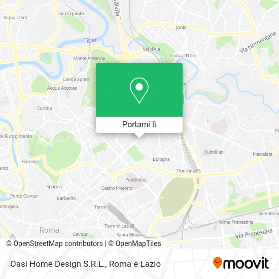 Mappa Oasi Home Design S.R.L.