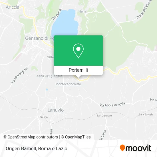 Mappa Origen Barbell
