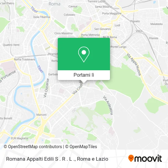 Mappa Romana Appalti Edili S . R . L .