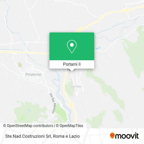Mappa Ste.Nad.Costruzioni Srl