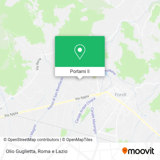 Mappa Olio Guglietta