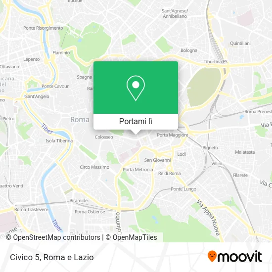 Mappa Civico 5