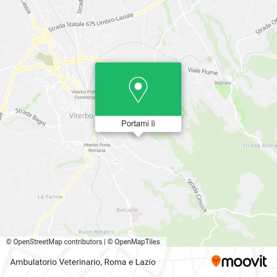 Mappa Ambulatorio Veterinario