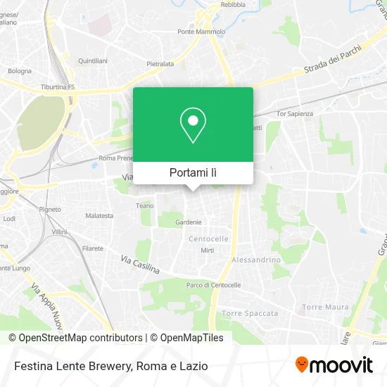 Mappa Festina Lente Brewery