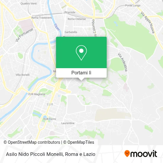 Mappa Asilo Nido Piccoli Monelli