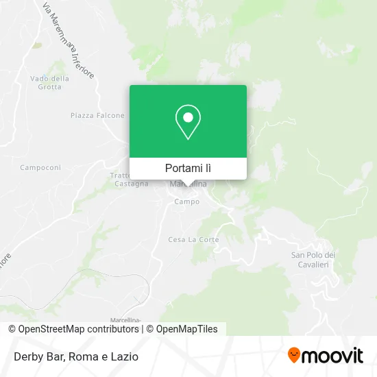 Mappa Derby Bar