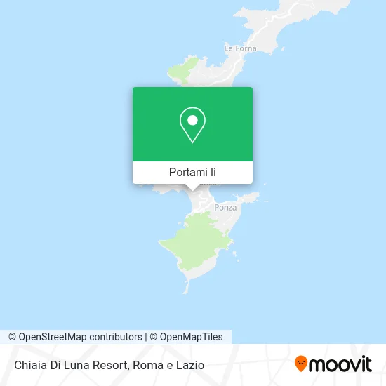Mappa Chiaia Di Luna Resort