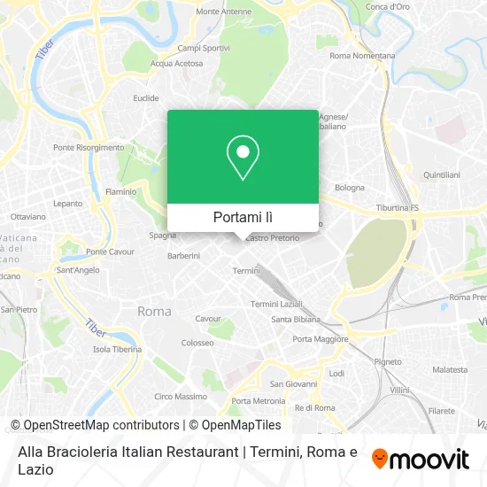Mappa Alla Bracioleria Italian Restaurant | Termini