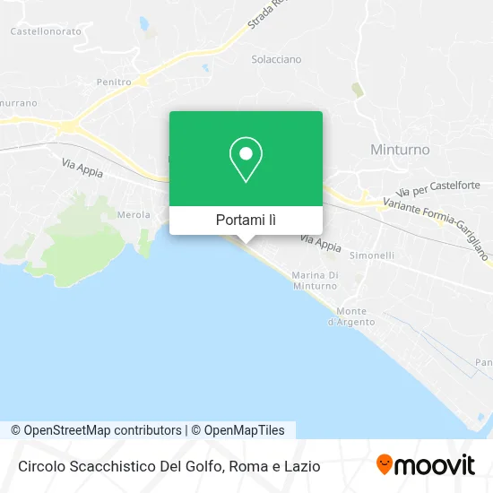 Mappa Circolo Scacchistico Del Golfo