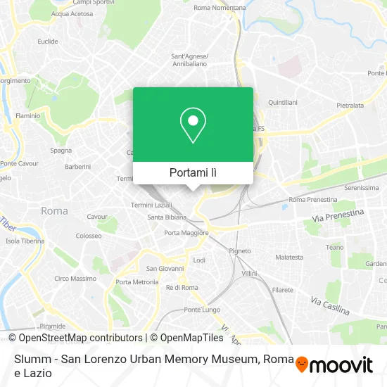 Mappa Slumm - San Lorenzo Urban Memory Museum