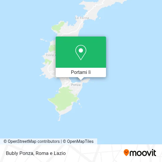 Mappa Bubly Ponza