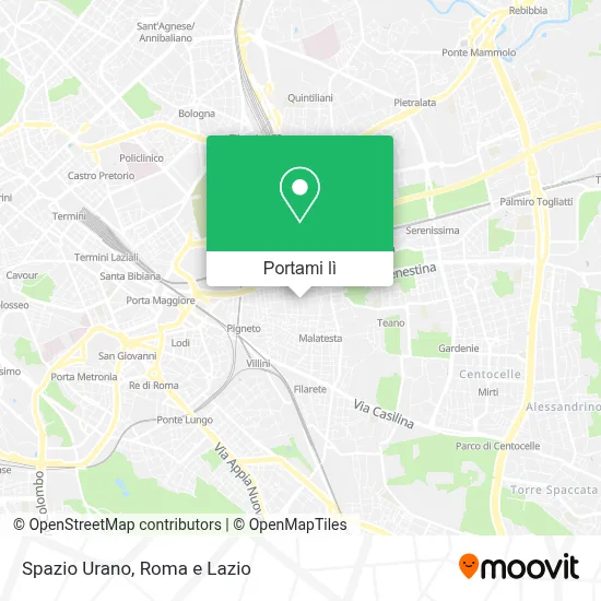 Mappa Spazio Urano