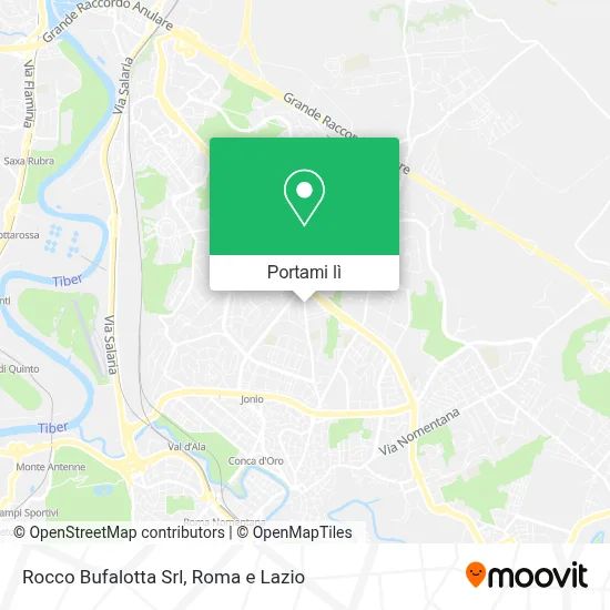 Mappa Rocco Bufalotta Srl