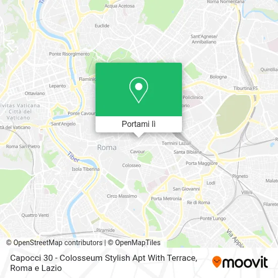 Mappa Capocci 30 - Colosseum Stylish Apt With Terrace