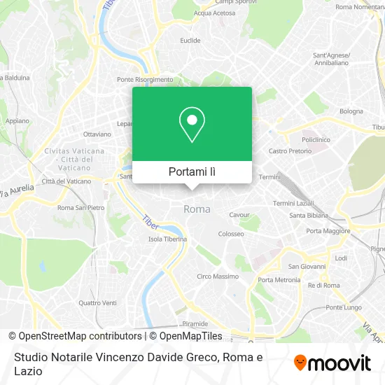Mappa Studio Notarile Vincenzo Davide Greco