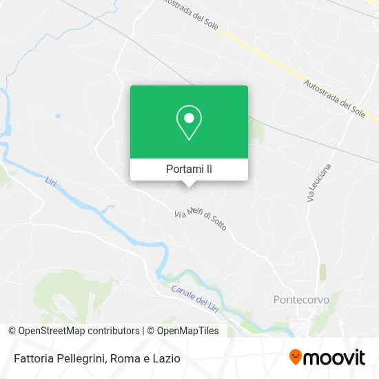 Mappa Fattoria Pellegrini