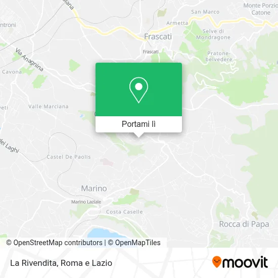 Mappa La Rivendita