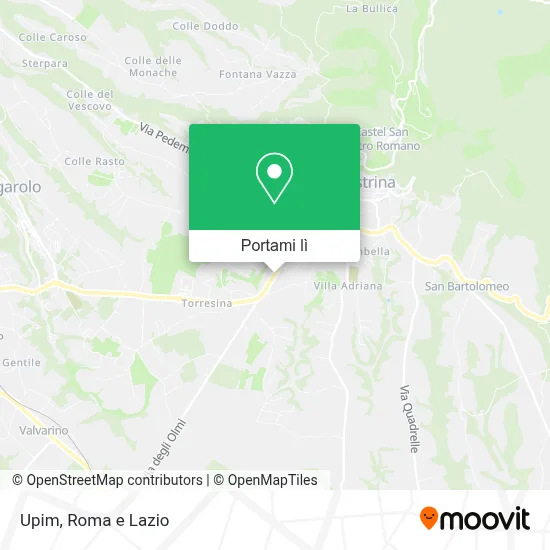 Mappa Upim