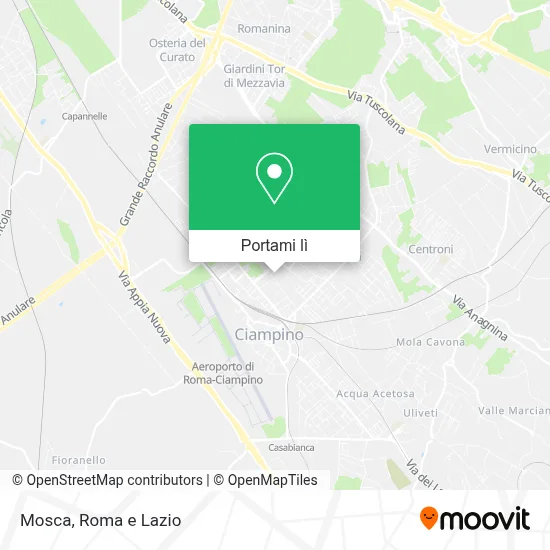 Mappa Mosca