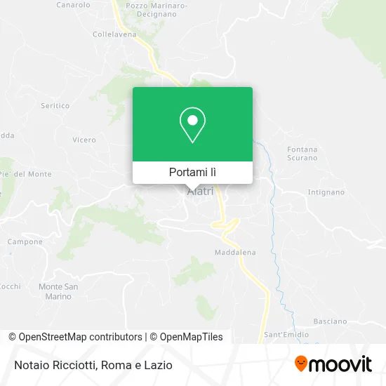 Mappa Notaio Ricciotti