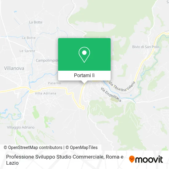 Mappa Professione Sviluppo Studio Commerciale