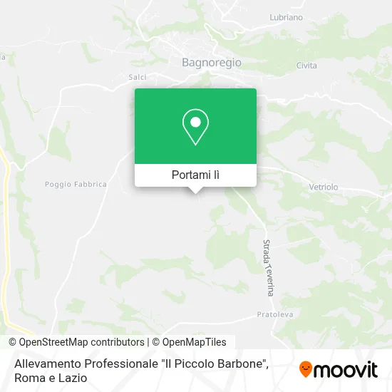 Mappa Allevamento Professionale "Il Piccolo Barbone"