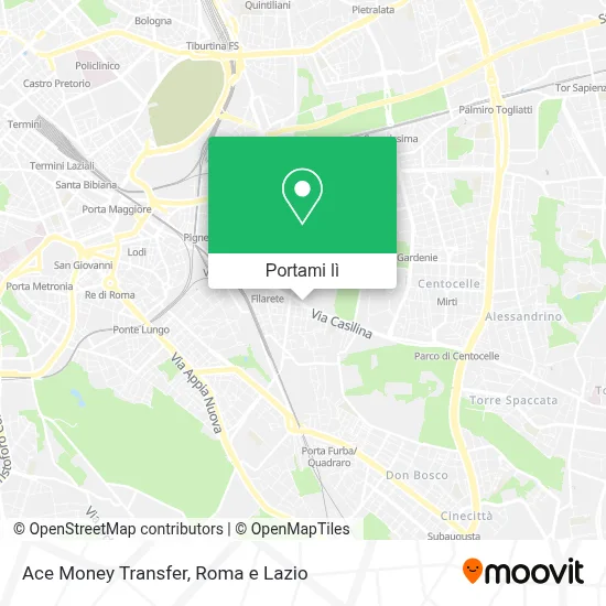 Mappa Ace Money Transfer