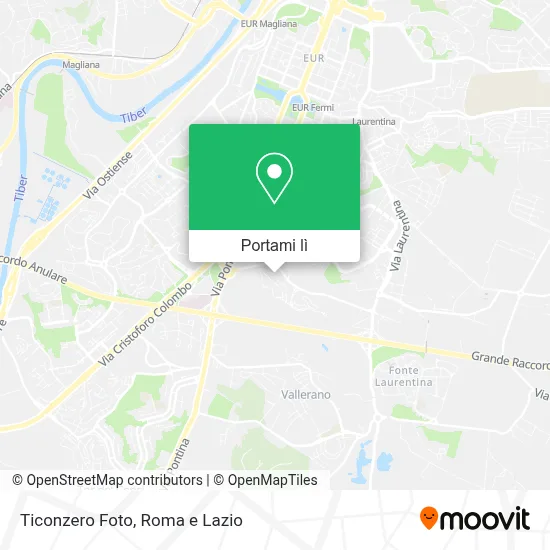 Mappa Ticonzero Foto