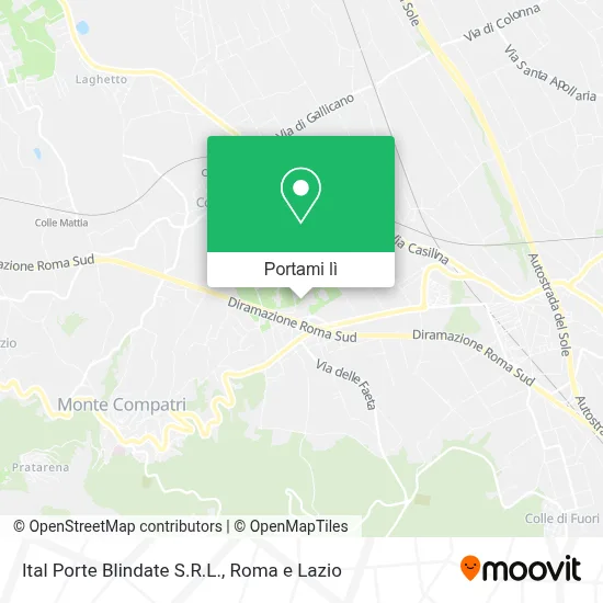 Mappa Ital Porte Blindate S.R.L.