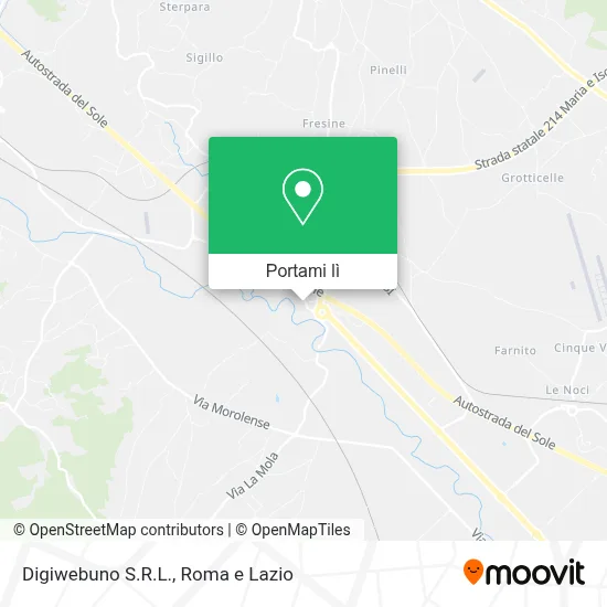 Mappa Digiwebuno S.R.L.