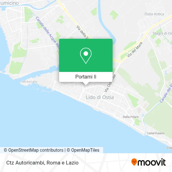 Mappa Ctz Autoricambi