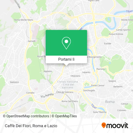 Mappa Caffè Dei Fiori