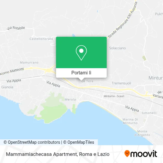 Mappa Mammamiachecasa Apartment