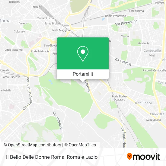 Mappa Il Bello Delle Donne Roma