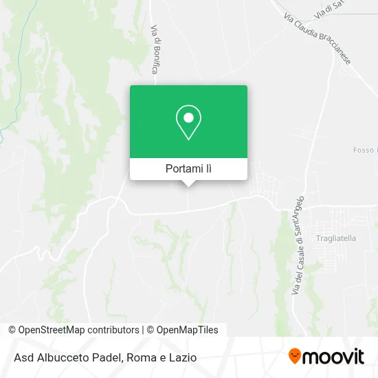 Mappa Asd Albucceto Padel