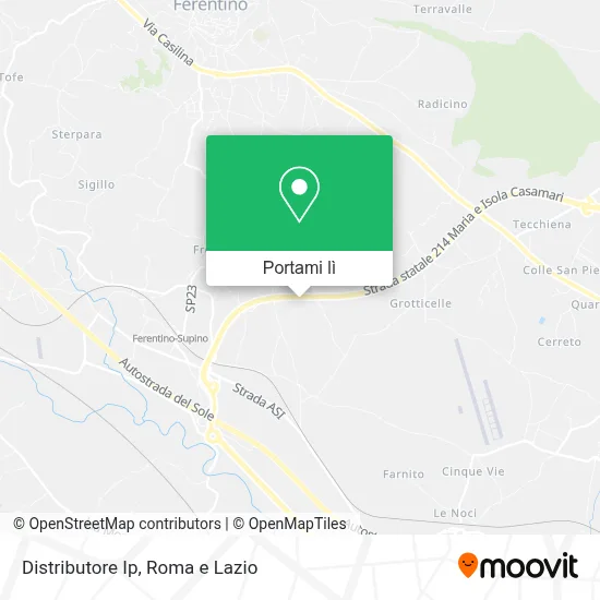 Mappa Distributore Ip