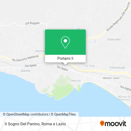 Mappa Il Sogno Del Panino