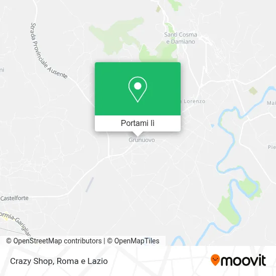 Mappa Crazy Shop