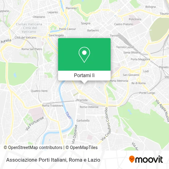 Mappa Associazione Porti Italiani
